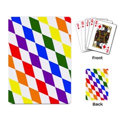 Rainbow Flag Bavaria Playing Card by Nexatart