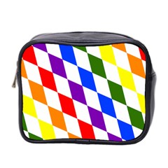 Rainbow Flag Bavaria Mini Toiletries Bag 2-side by Nexatart