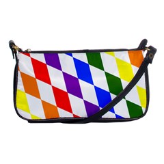 Rainbow Flag Bavaria Shoulder Clutch Bags by Nexatart