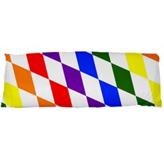 Rainbow Flag Bavaria Body Pillow Case Dakimakura (two Sides) by Nexatart