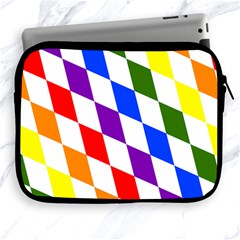 Rainbow Flag Bavaria Apple Ipad 2/3/4 Zipper Cases by Nexatart