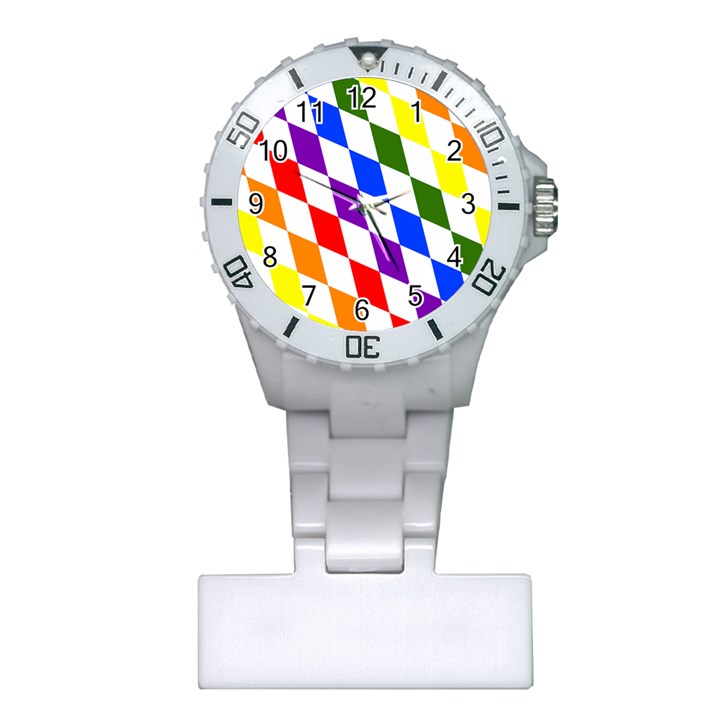 Rainbow Flag Bavaria Plastic Nurses Watch