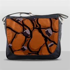 Seamless Dirt Texture Messenger Bags by Nexatart