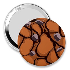 Seamless Dirt Texture 3  Handbag Mirrors by Nexatart