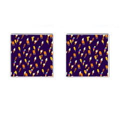 Seamless Ice Cream Pattern Cufflinks (square) by Nexatart