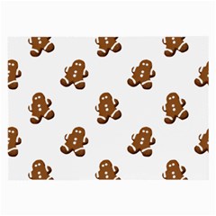 Gingerbread Seamless Pattern Large Glasses Cloth by Nexatart