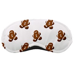 Gingerbread Seamless Pattern Sleeping Masks