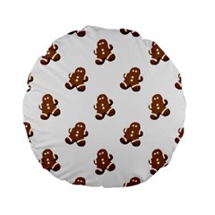 Gingerbread Seamless Pattern Standard 15  Premium Flano Round Cushions by Nexatart