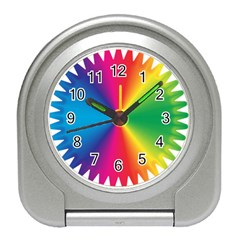 Rainbow Seal Re Imagined Travel Alarm Clocks by Nexatart