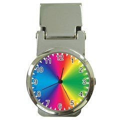 Rainbow Seal Re Imagined Money Clip Watches by Nexatart