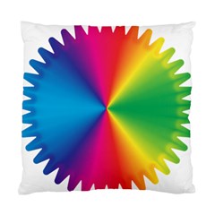 Rainbow Seal Re Imagined Standard Cushion Case (one Side) by Nexatart