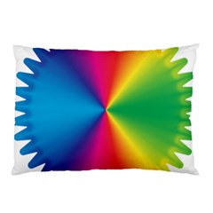 Rainbow Seal Re Imagined Pillow Case by Nexatart