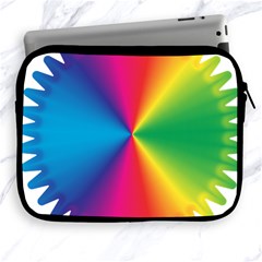 Rainbow Seal Re Imagined Apple Ipad 2/3/4 Zipper Cases by Nexatart