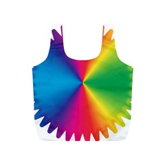 Rainbow Seal Re Imagined Full Print Recycle Bags (s)  by Nexatart