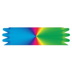 Rainbow Seal Re Imagined Satin Scarf (oblong) by Nexatart