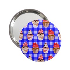 Cake Pattern 2 25  Handbag Mirrors by Nexatart