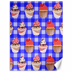 Cake Pattern Canvas 36  X 48   by Nexatart