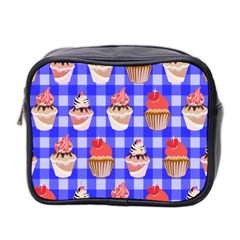 Cake Pattern Mini Toiletries Bag 2-side by Nexatart