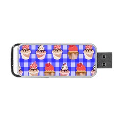 Cake Pattern Portable Usb Flash (one Side) by Nexatart