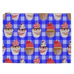 Cake Pattern Cosmetic Bag (xxl) 