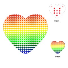 Rainbow Love Playing Cards (heart)  by Nexatart