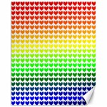 Rainbow Love Canvas 11  x 14   10.95 x13.48  Canvas - 1