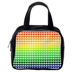 Rainbow Love Classic Handbags (one Side) by Nexatart