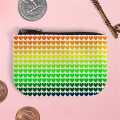 Rainbow Love Mini Coin Purses by Nexatart