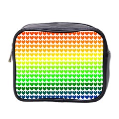 Rainbow Love Mini Toiletries Bag 2-side by Nexatart