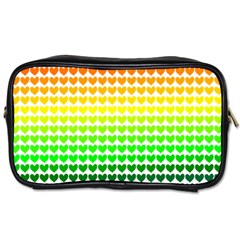 Rainbow Love Toiletries Bags by Nexatart