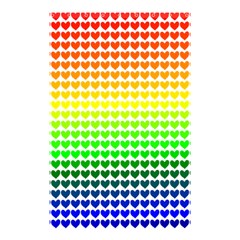 Rainbow Love Shower Curtain 48  X 72  (small)  by Nexatart