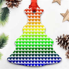 Rainbow Love Ornament (christmas Tree)  by Nexatart