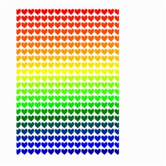 Rainbow Love Large Garden Flag (two Sides) by Nexatart