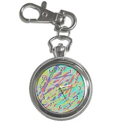 Crayon Texture Key Chain Watches by Nexatart