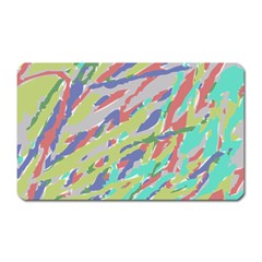 Crayon Texture Magnet (rectangular) by Nexatart