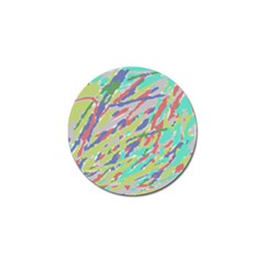 Crayon Texture Golf Ball Marker by Nexatart