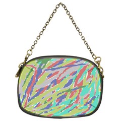 Crayon Texture Chain Purses (two Sides)  by Nexatart