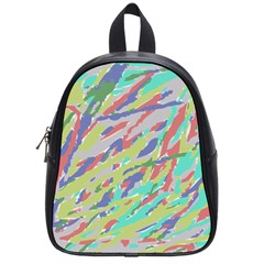 Crayon Texture School Bags (small)  by Nexatart