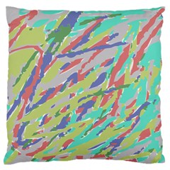 Crayon Texture Standard Flano Cushion Case (two Sides) by Nexatart