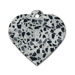 Textures From Beijing Dog Tag Heart (one Side) by Nexatart