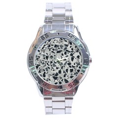 Textures From Beijing Stainless Steel Analogue Watch by Nexatart