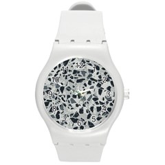 Textures From Beijing Round Plastic Sport Watch (m) by Nexatart