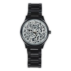 Textures From Beijing Stainless Steel Round Watch by Nexatart