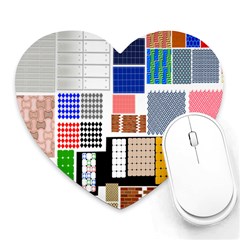 Texture Package Heart Mousepads by Nexatart