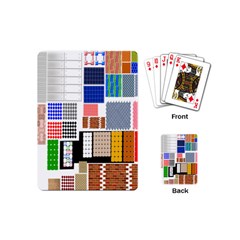 Texture Package Playing Cards (mini)  by Nexatart