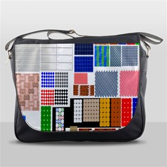 Texture Package Messenger Bags by Nexatart