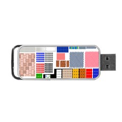 Texture Package Portable Usb Flash (two Sides) by Nexatart