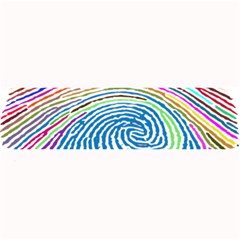 Prismatic Fingerprint Large Bar Mats by Nexatart