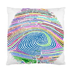 Prismatic Fingerprint Standard Cushion Case (one Side) by Nexatart