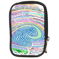 Prismatic Fingerprint Compact Camera Cases by Nexatart